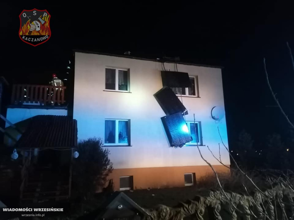 Silne wiatry. Strażacy interweniowali już 40 razy