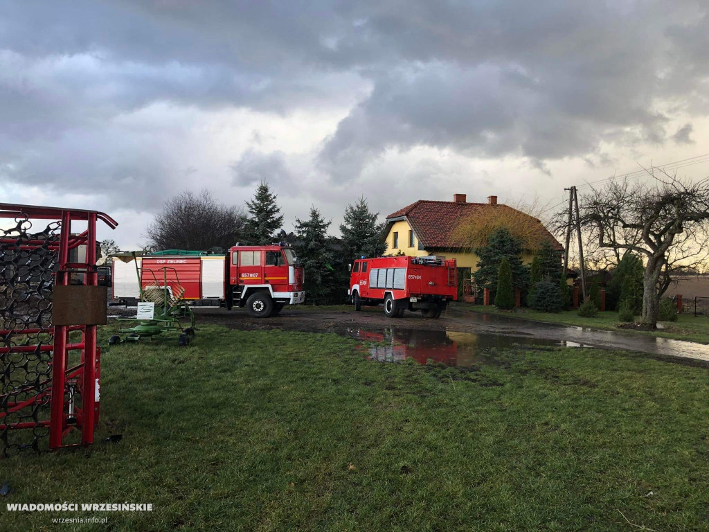 Silne wiatry. Strażacy interweniowali już 40 razy