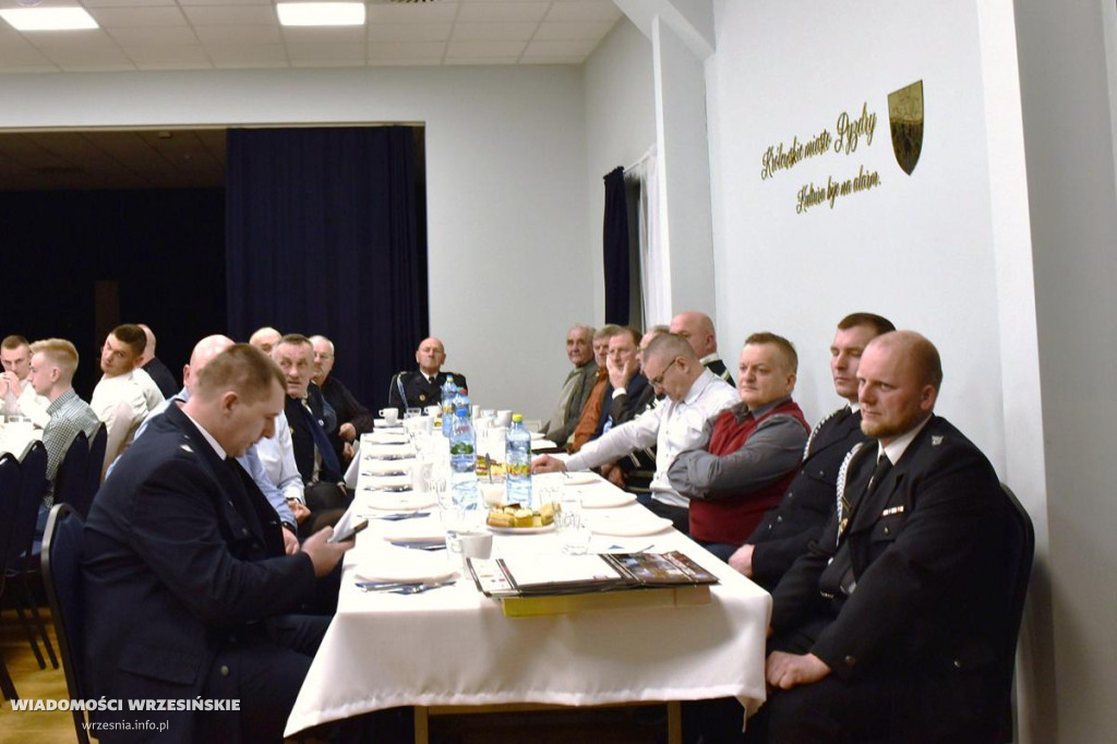 Strażacy z Pyzdr podsumowali miniony rok