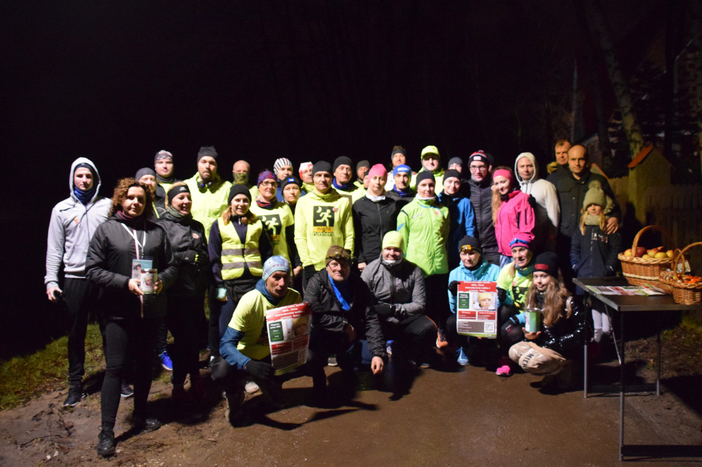 Nocny bieg Night Runners dla Tymka