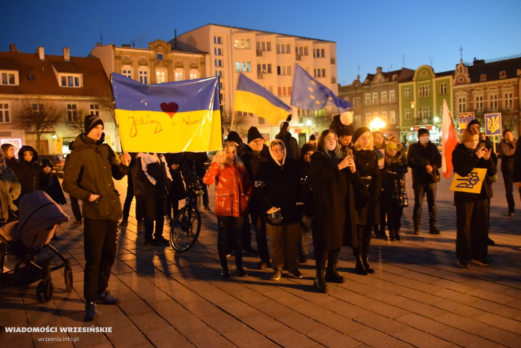Września solidarna z Ukrainą!
