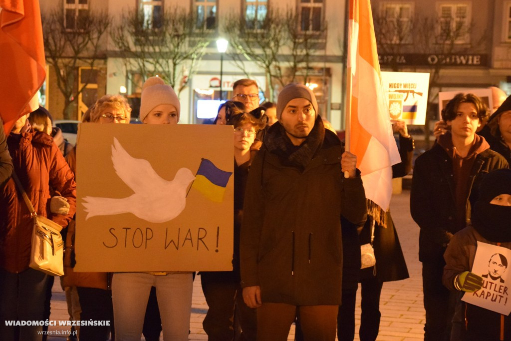 Września solidarna z Ukrainą!