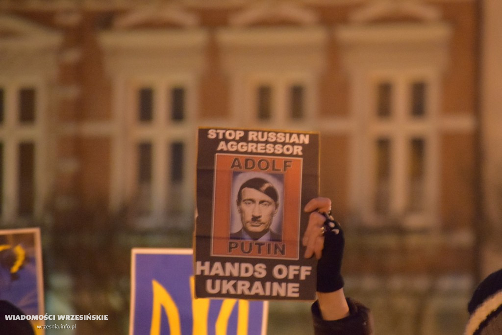 Września solidarna z Ukrainą!