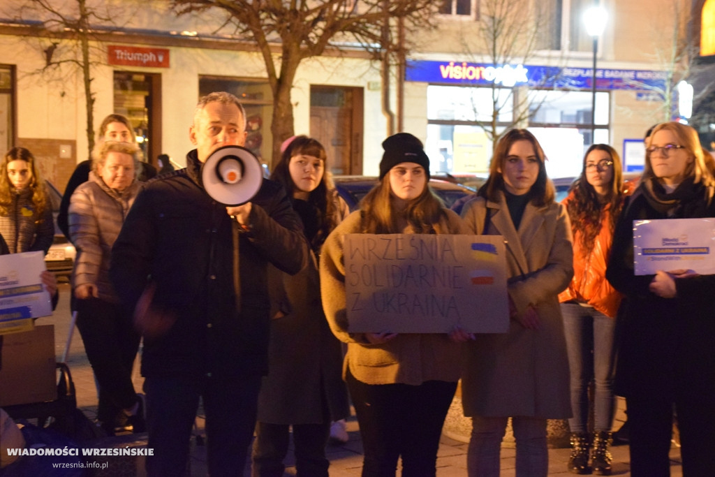 Września solidarna z Ukrainą!