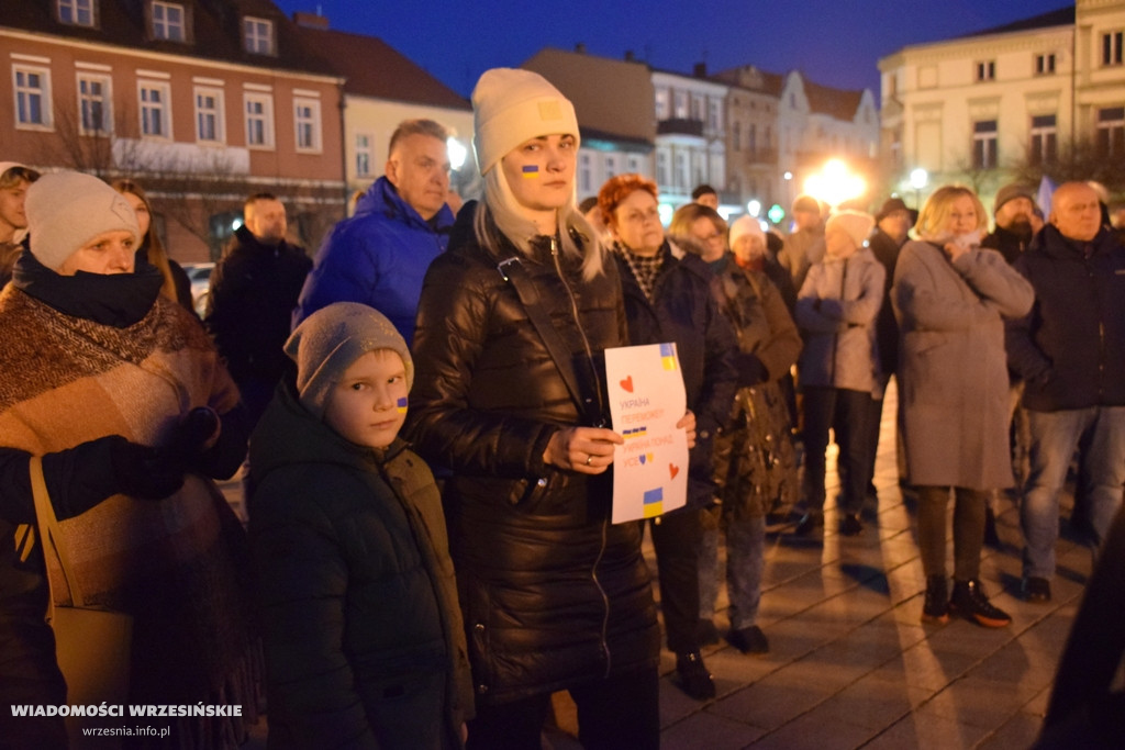 Września solidarna z Ukrainą!