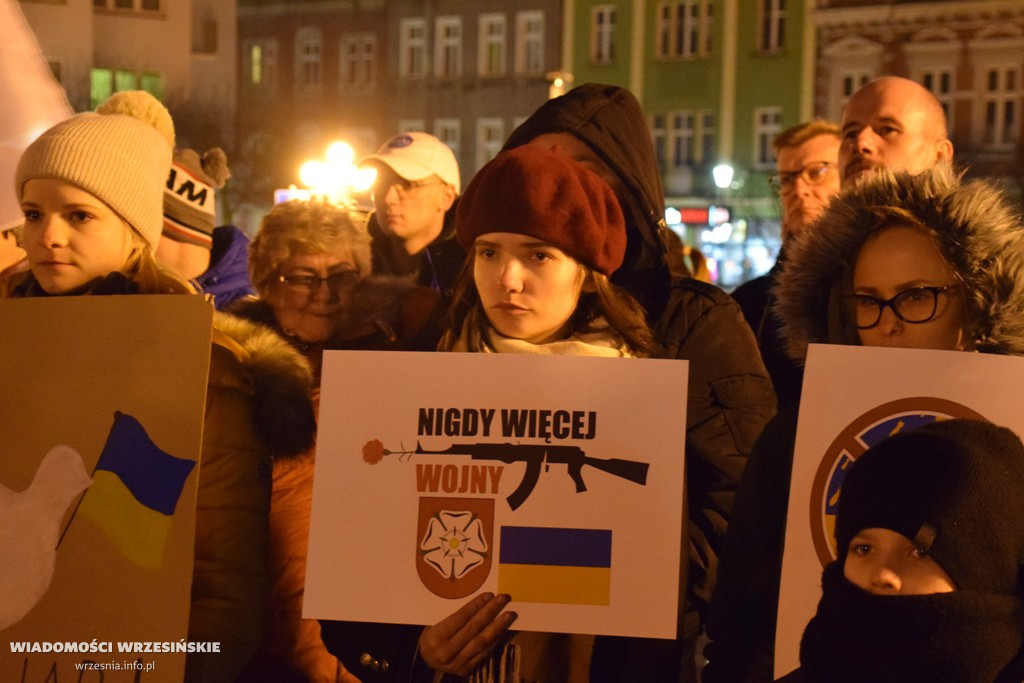 Września solidarna z Ukrainą!