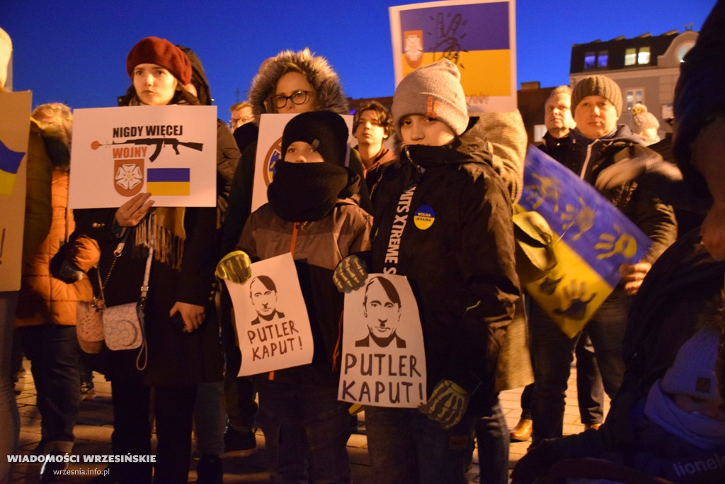 Września solidarna z Ukrainą!