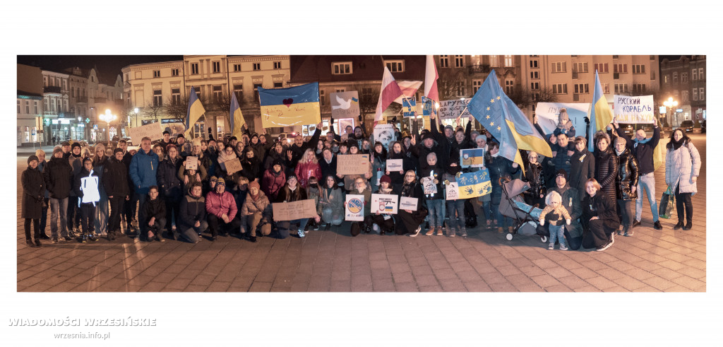 Manifestacja na rynku okiem Piotra Nowaka