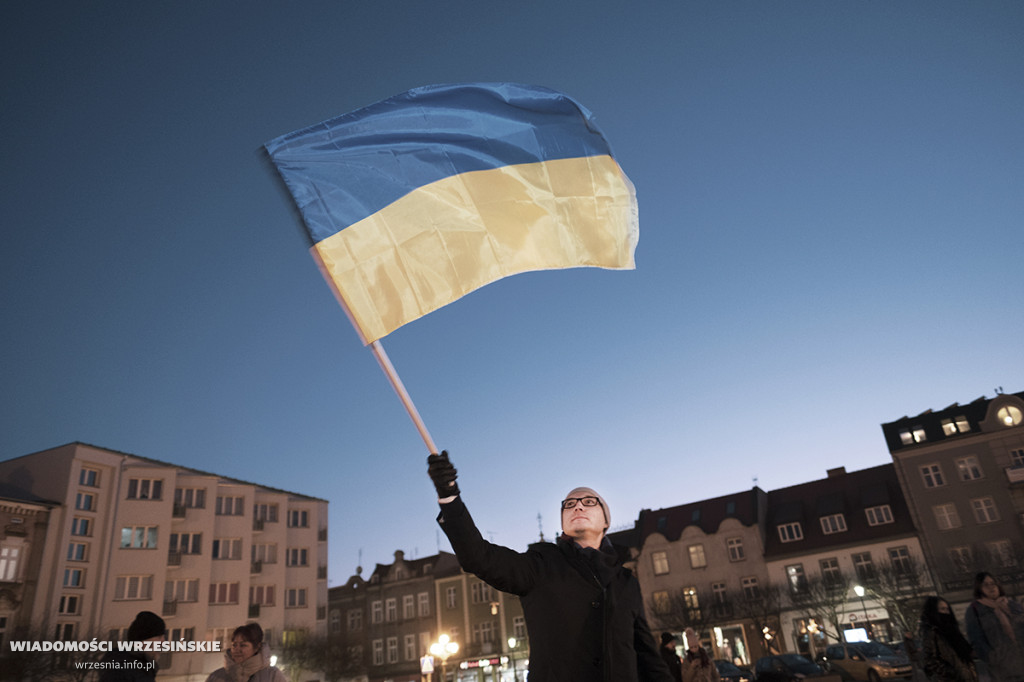 Manifestacja na rynku okiem Piotra Nowaka