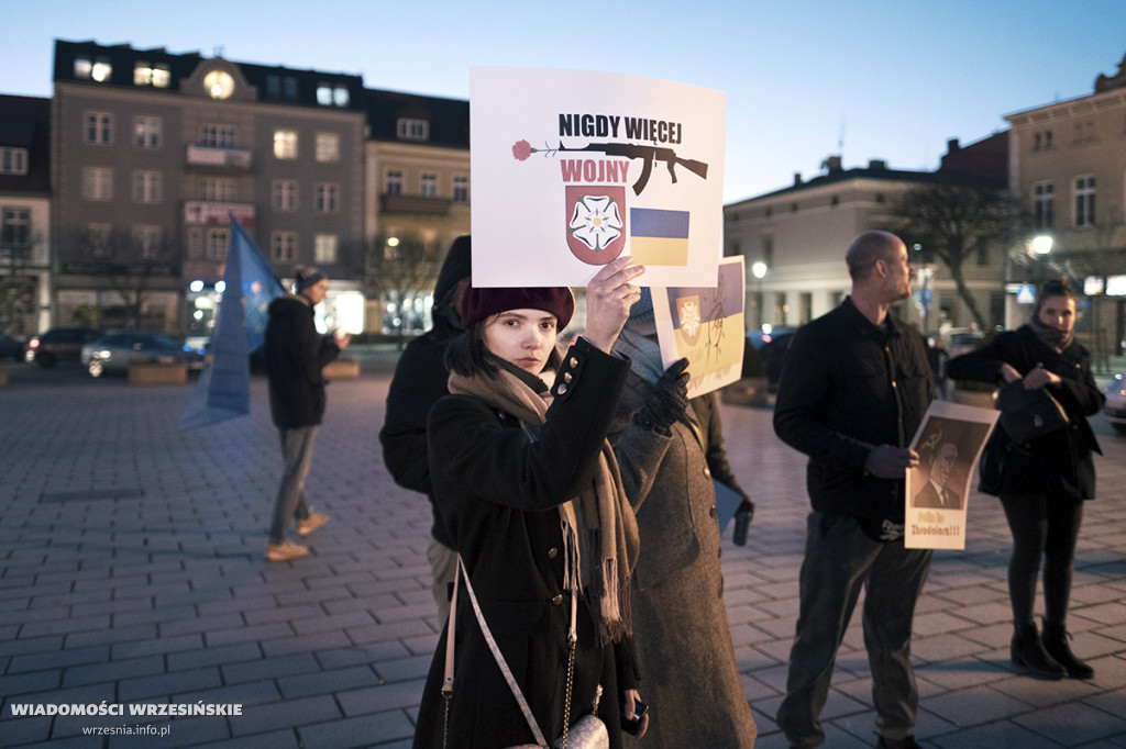 Manifestacja na rynku okiem Piotra Nowaka
