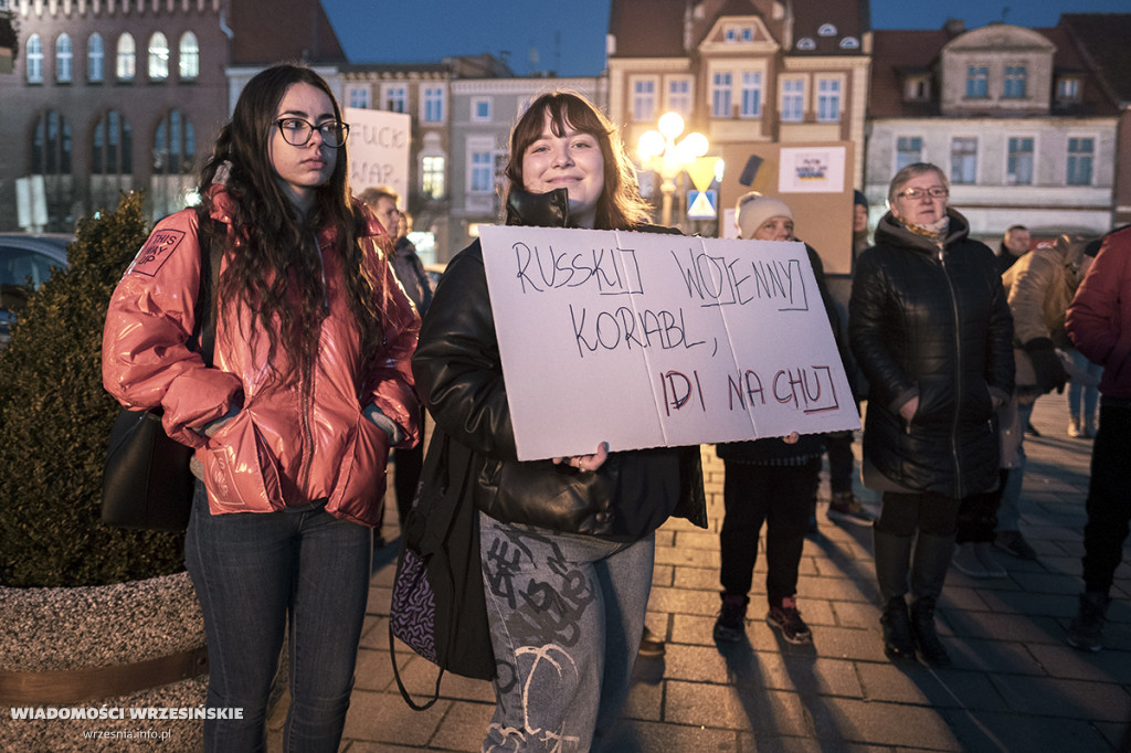 Manifestacja na rynku okiem Piotra Nowaka