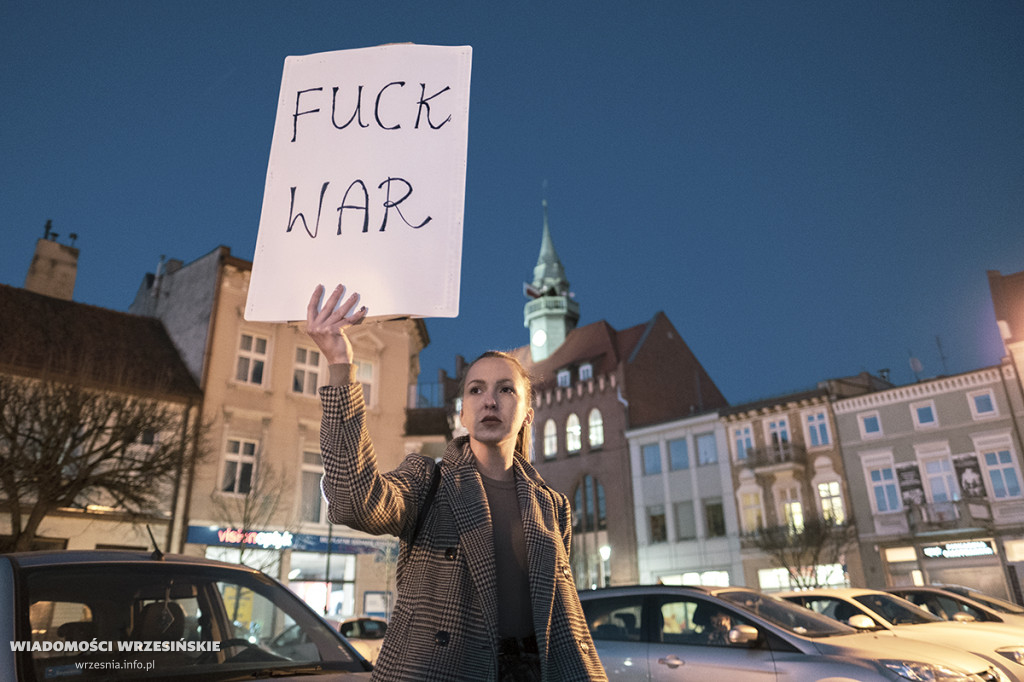 Manifestacja na rynku okiem Piotra Nowaka
