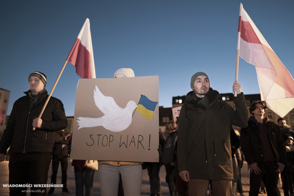 Manifestacja na rynku okiem Piotra Nowaka