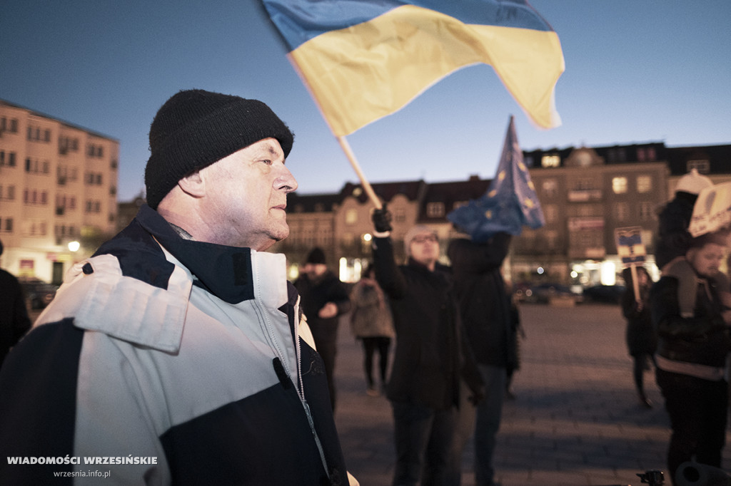 Manifestacja na rynku okiem Piotra Nowaka