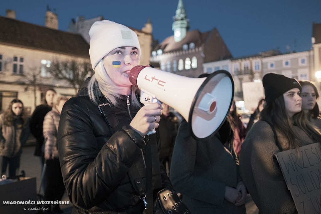 Manifestacja na rynku okiem Piotra Nowaka