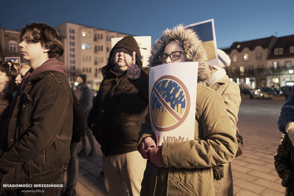 Manifestacja na rynku okiem Piotra Nowaka