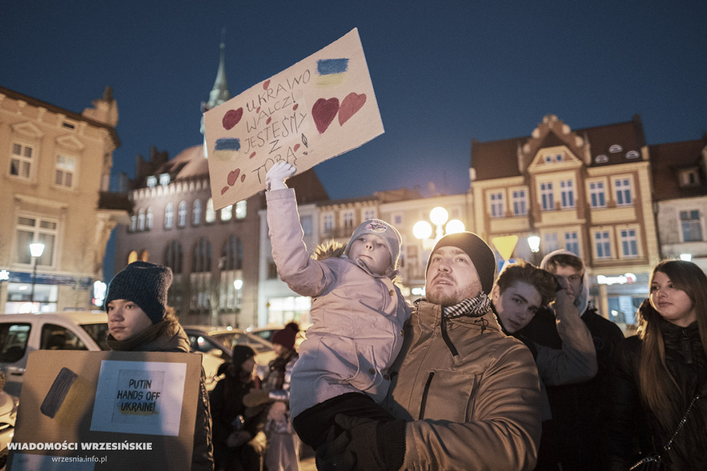 Manifestacja na rynku okiem Piotra Nowaka
