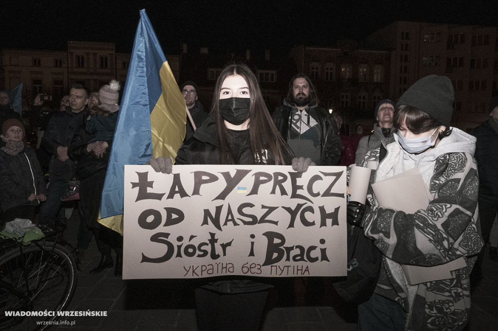 Manifestacja na rynku okiem Piotra Nowaka