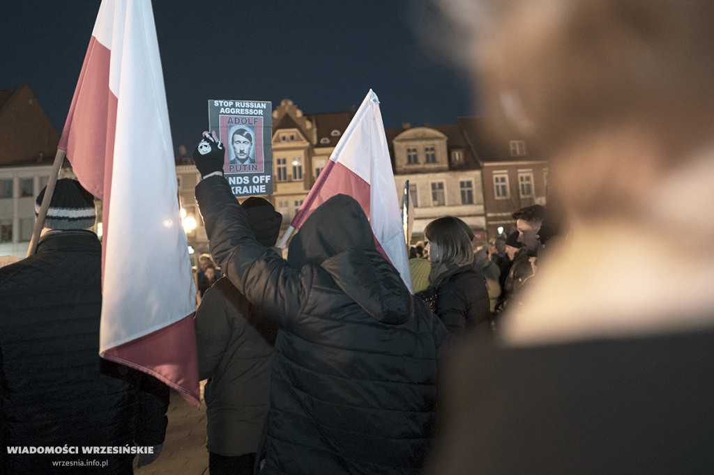Manifestacja na rynku okiem Piotra Nowaka