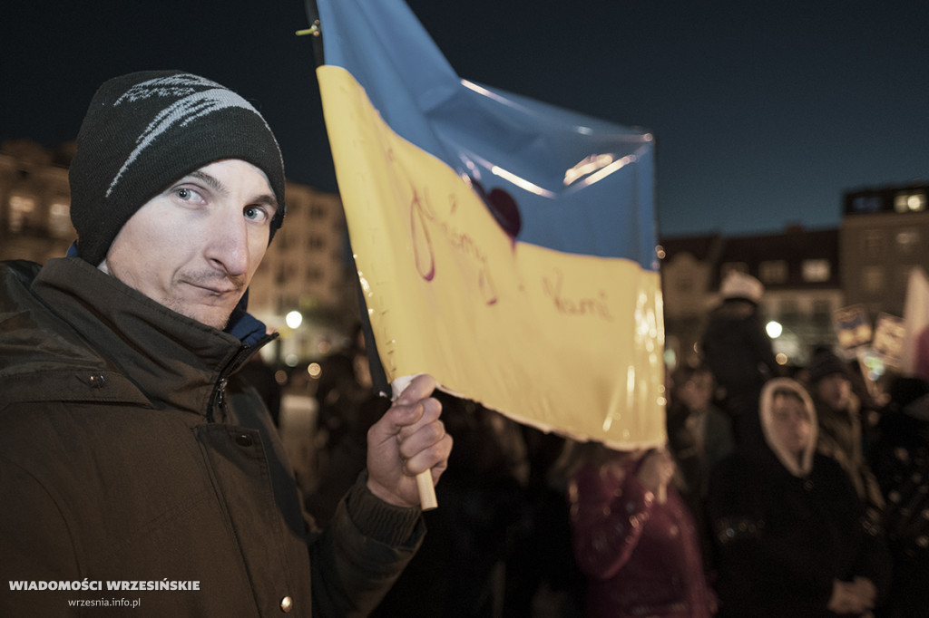 Manifestacja na rynku okiem Piotra Nowaka