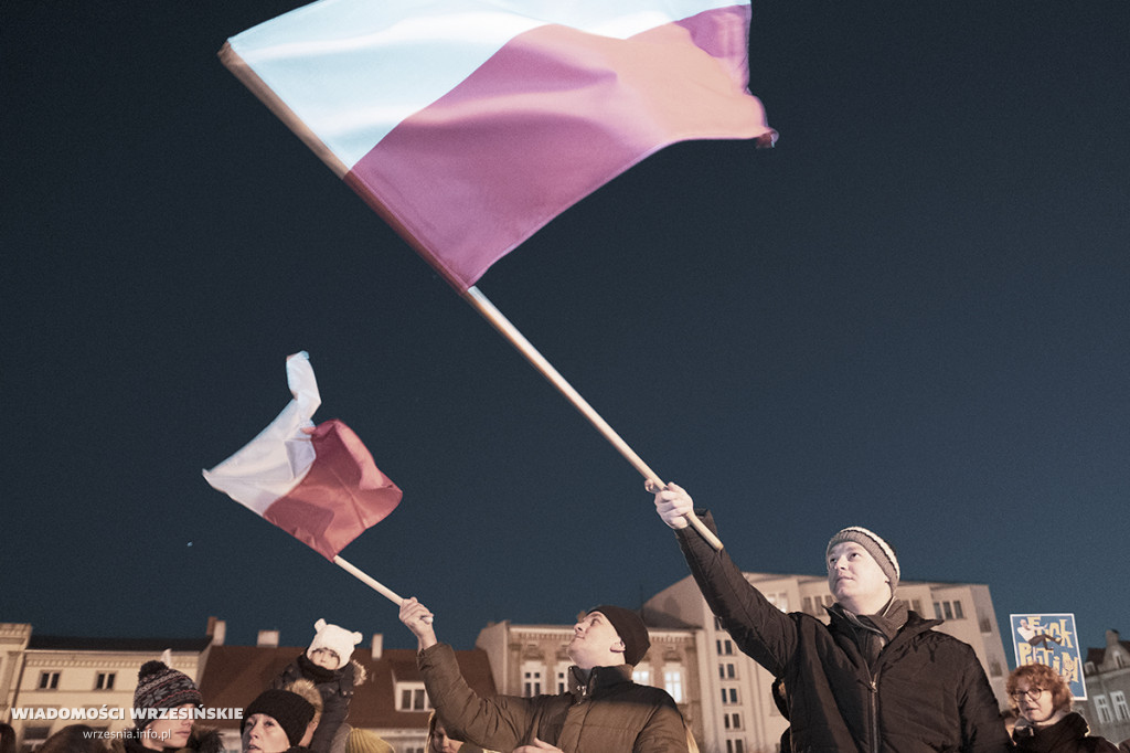Manifestacja na rynku okiem Piotra Nowaka