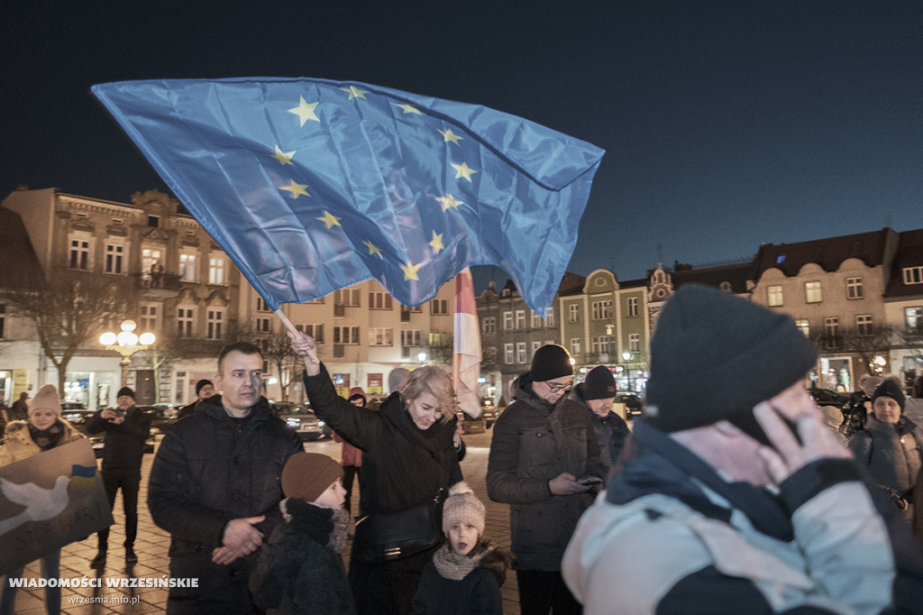 Manifestacja na rynku okiem Piotra Nowaka