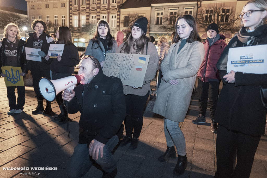 Manifestacja na rynku okiem Piotra Nowaka