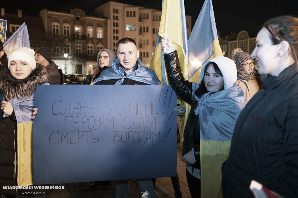 Manifestacja na rynku okiem Piotra Nowaka