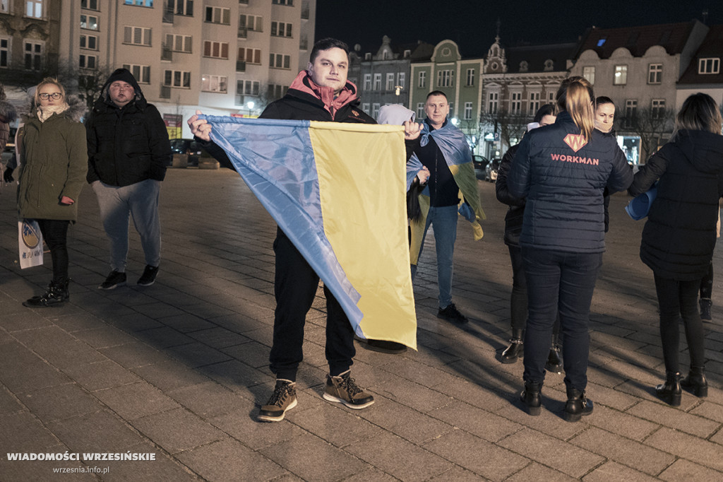 Manifestacja na rynku okiem Piotra Nowaka