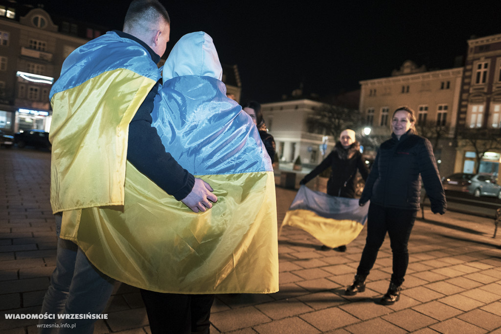 Manifestacja na rynku okiem Piotra Nowaka