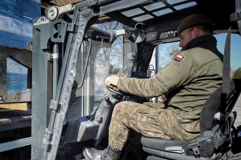 Terytorialsi wspierają Ukraińców
