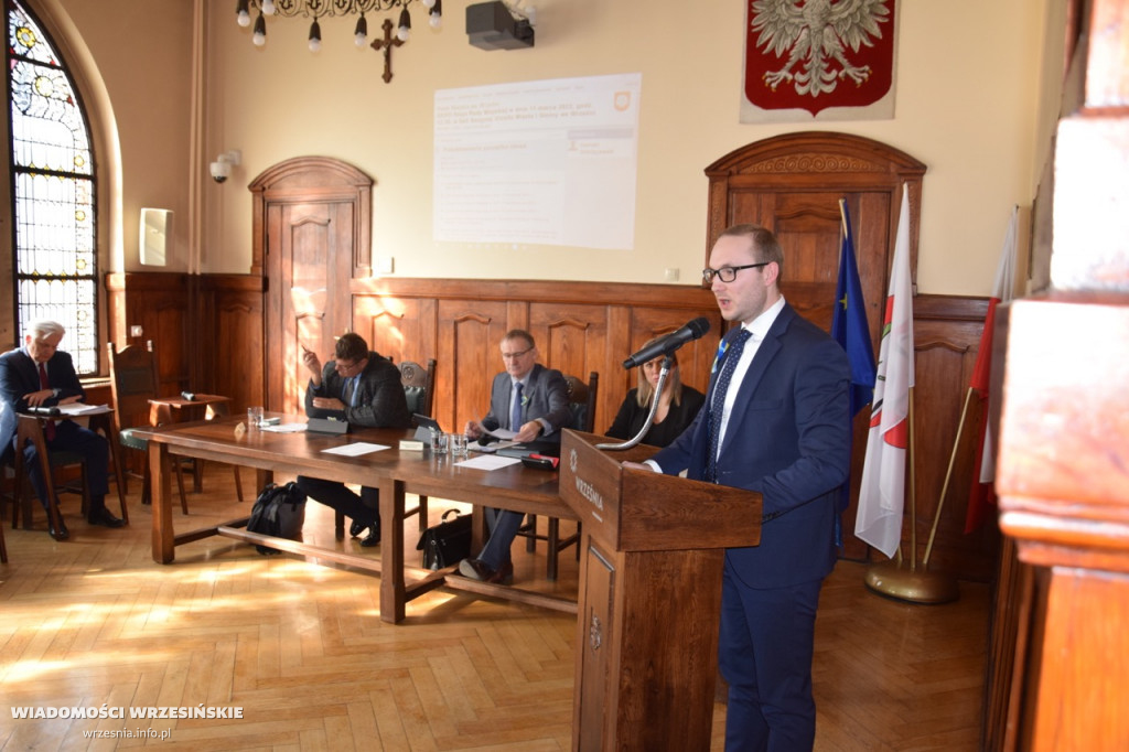 XXXIII Sesja Rady Miejskiej we Wrześni