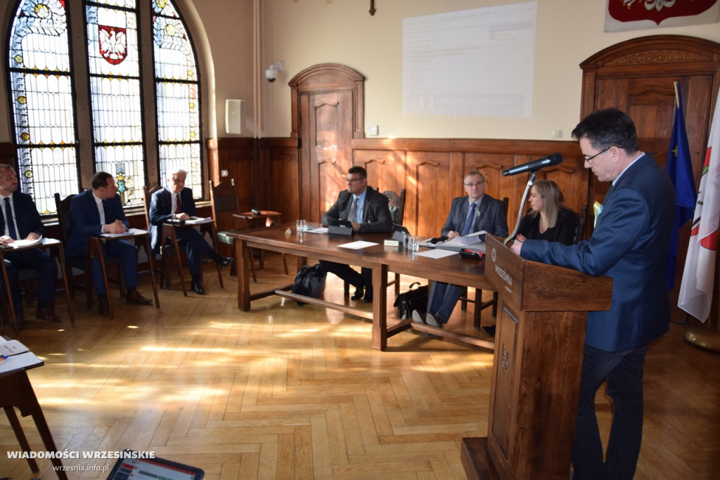 XXXIII Sesja Rady Miejskiej we Wrześni