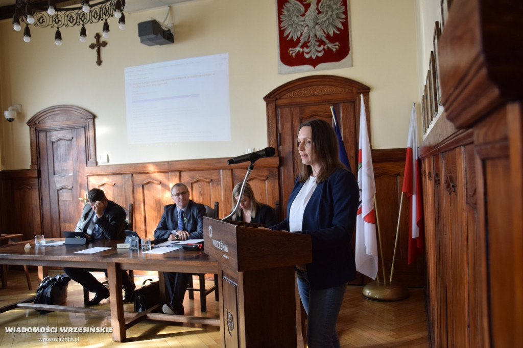 XXXIII Sesja Rady Miejskiej we Wrześni
