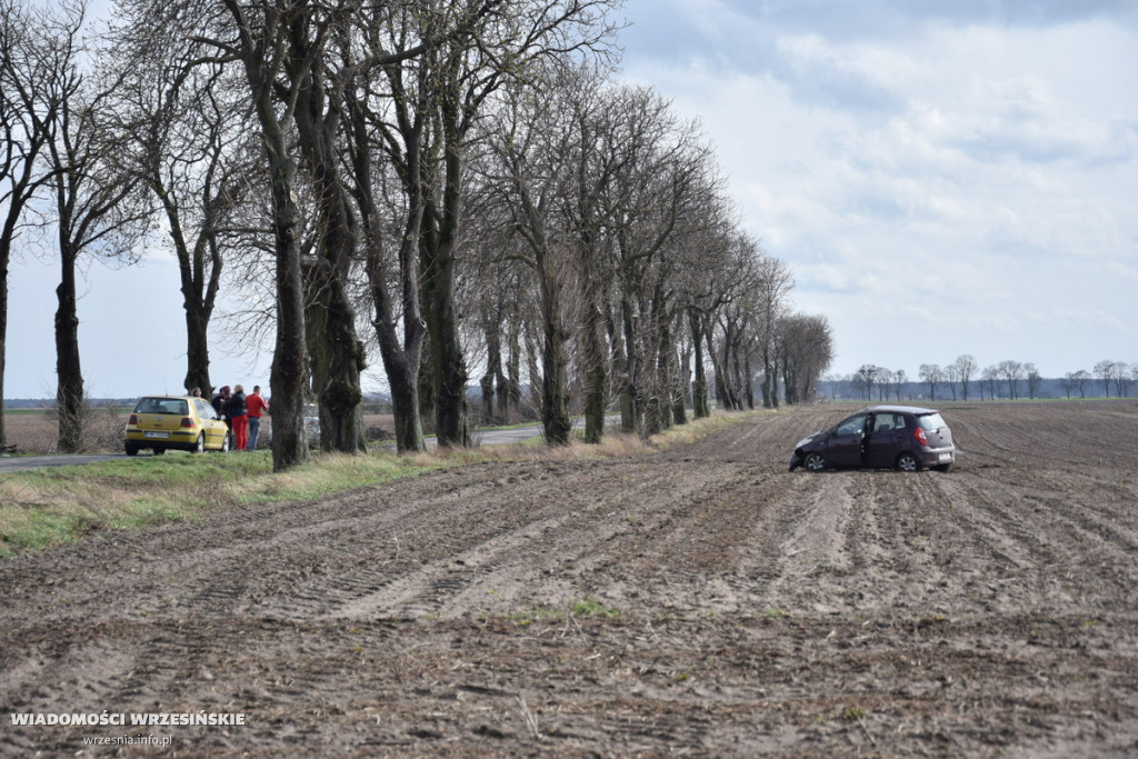 Wypadek drogowy w Gorzycach
