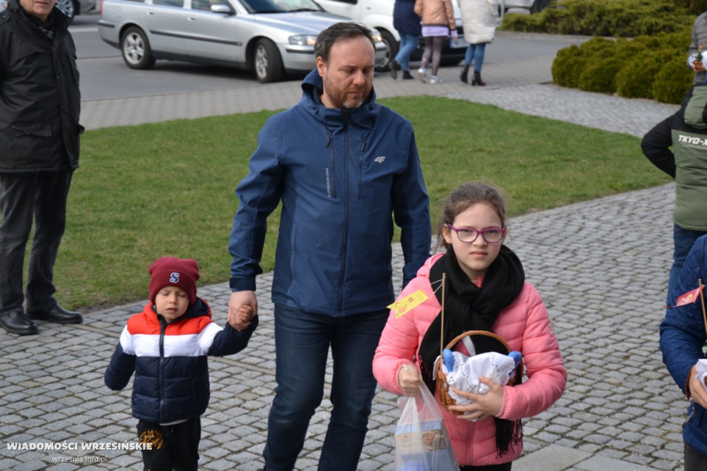 Święconka w parafii św. Jadwigi we Wrześni