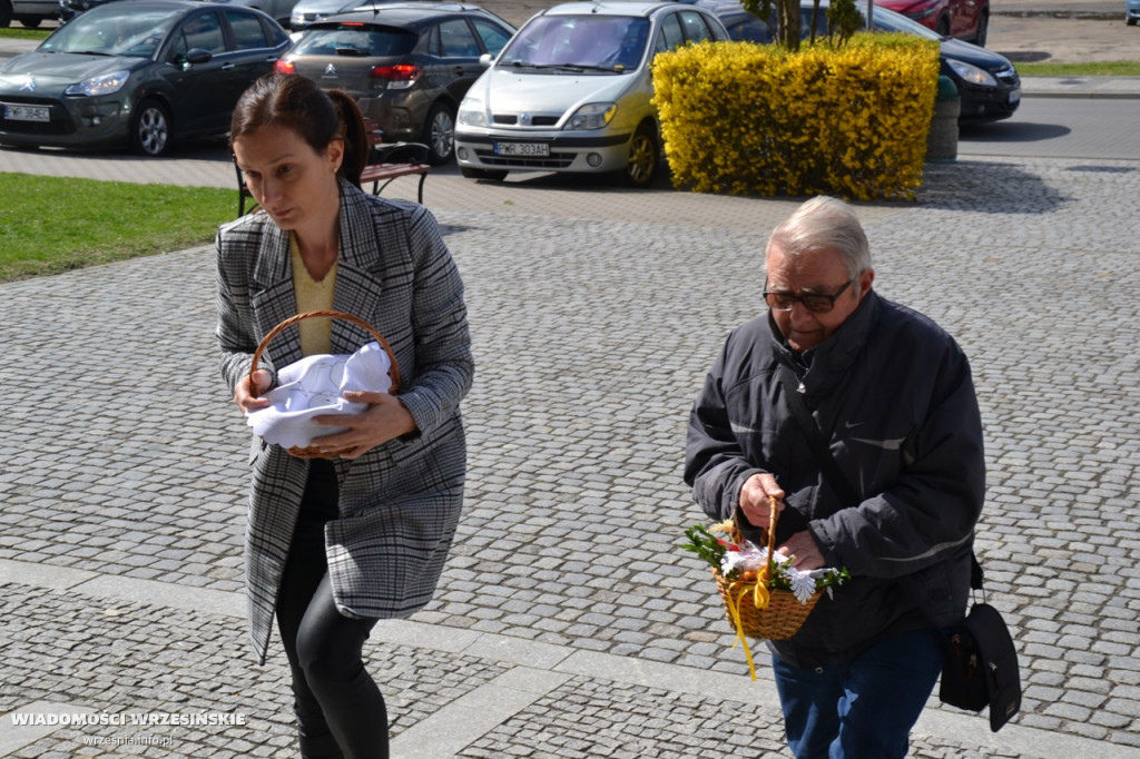 Święconka w parafii św. Jadwigi we Wrześni