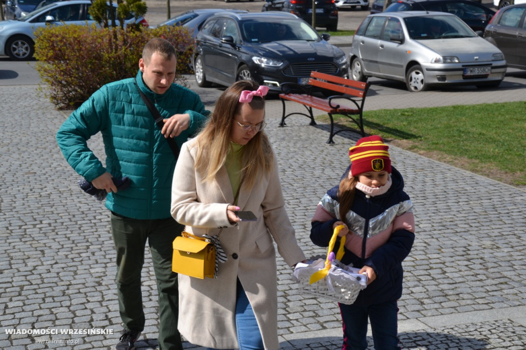Święconka w parafii św. Jadwigi we Wrześni