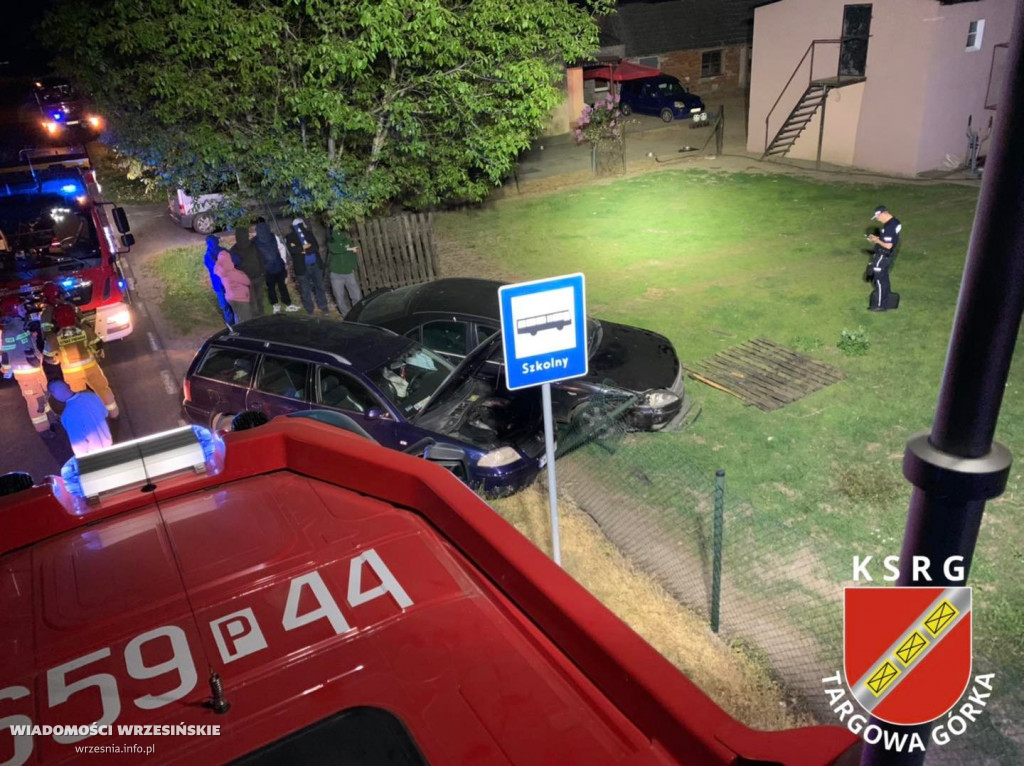 Zderzenie dwóch pojazdów  w Targowej Górce [FOTO]