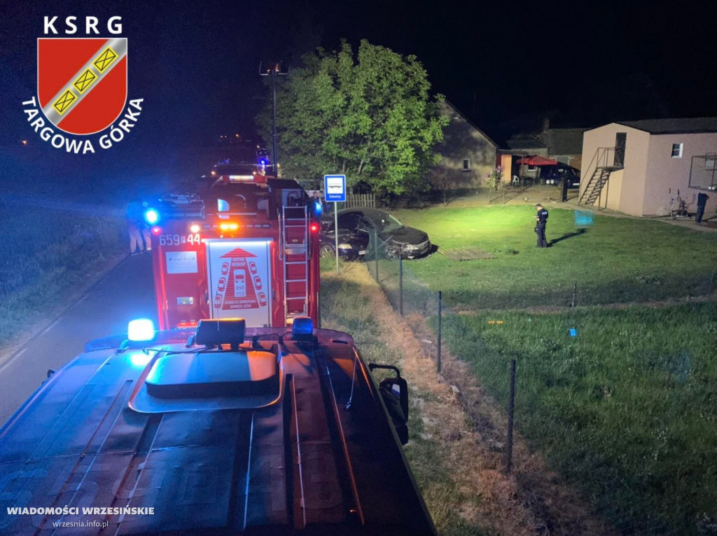 Zderzenie dwóch pojazdów  w Targowej Górce [FOTO]