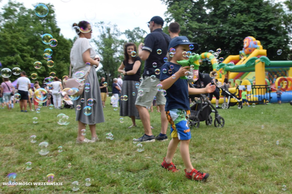 Bańki mydlane i festiwal kolorów we Wrześni
