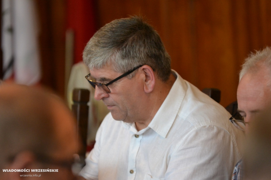 Sesja absolutoryjna rady miejskiej we Wrześni 2022