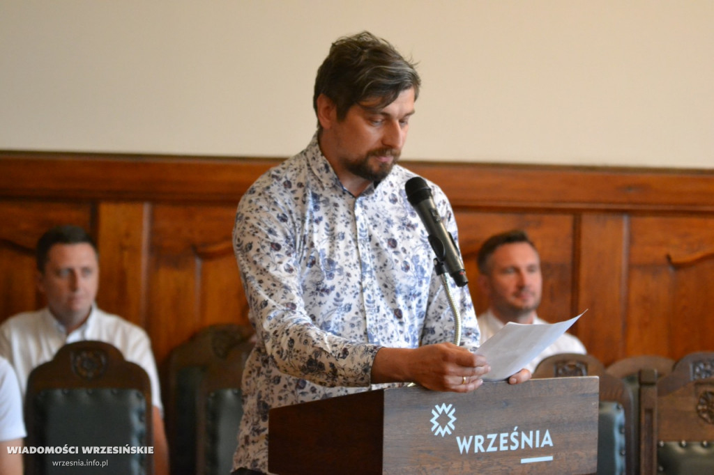 Sesja absolutoryjna rady miejskiej we Wrześni 2022