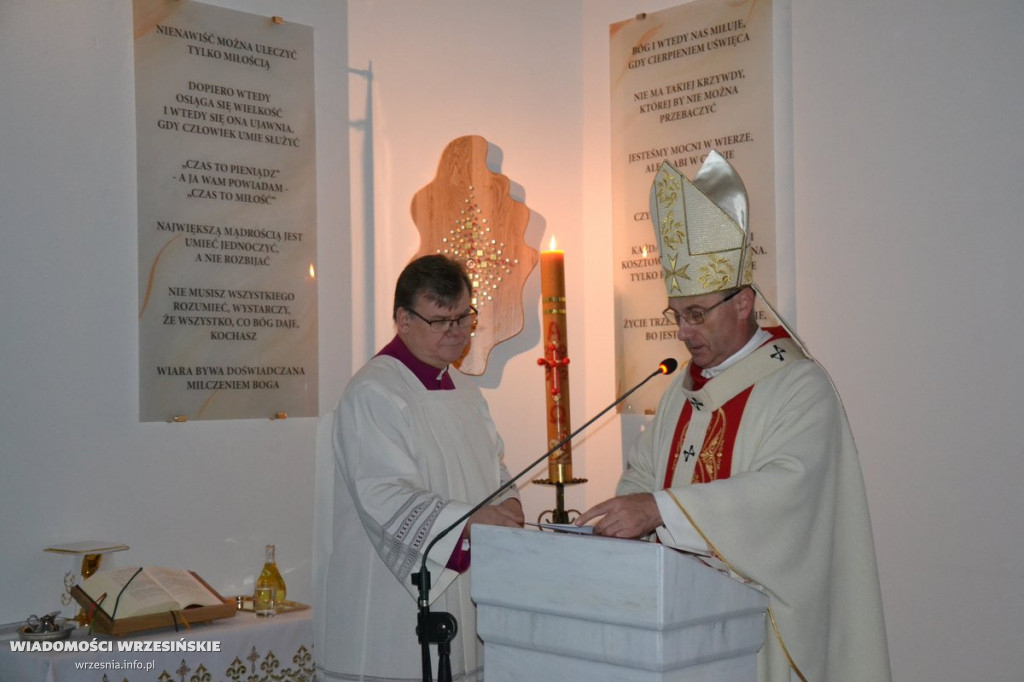 Konsekracja kaplicy im. Wyszyńskiego we Wrześni