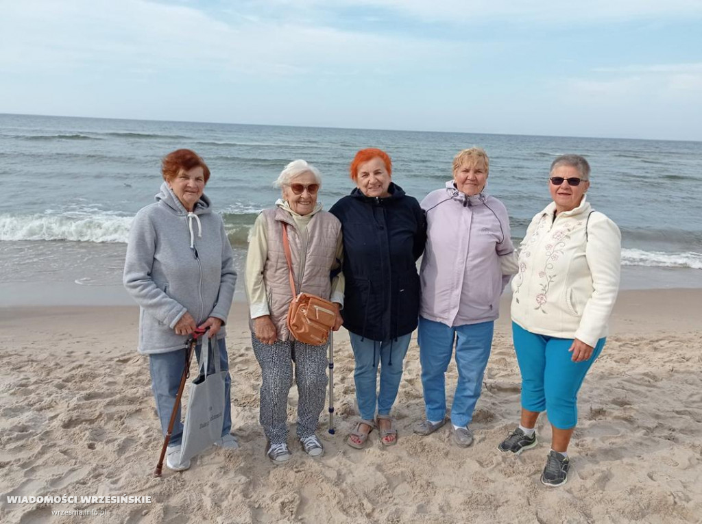 Seniorzy z Pyzdr w Pobierowie