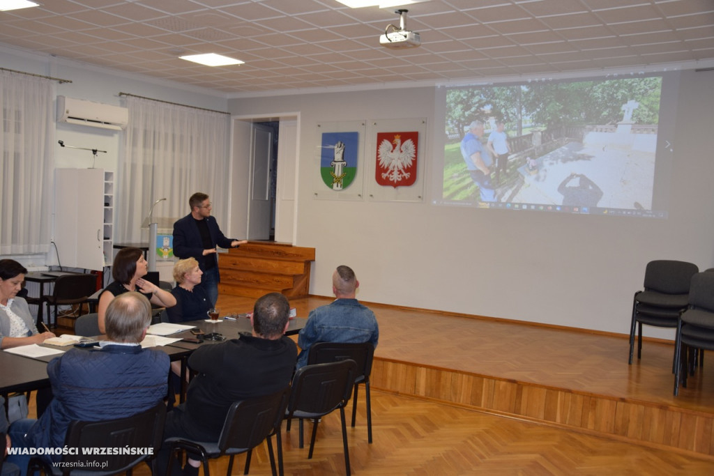Zebranie wiejskie w Kołaczkowie