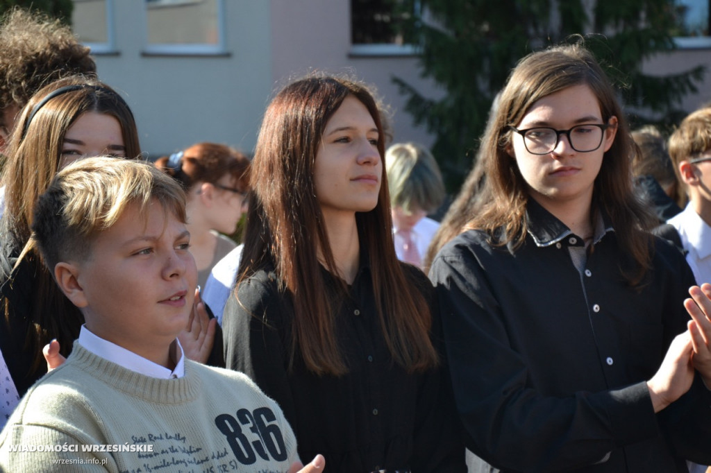 Ślubowanie pierwszych klas ZSTiO Września