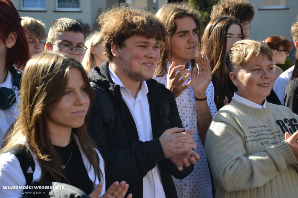 Ślubowanie pierwszych klas ZSTiO Września