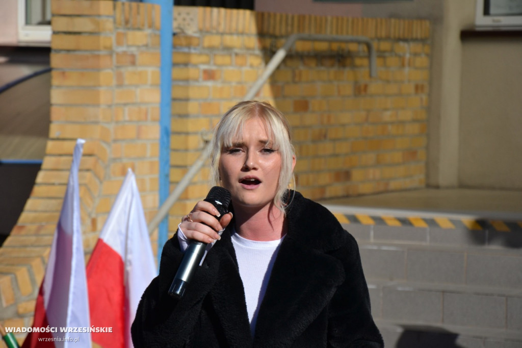 Ślubowanie pierwszych klas ZSTiO Września
