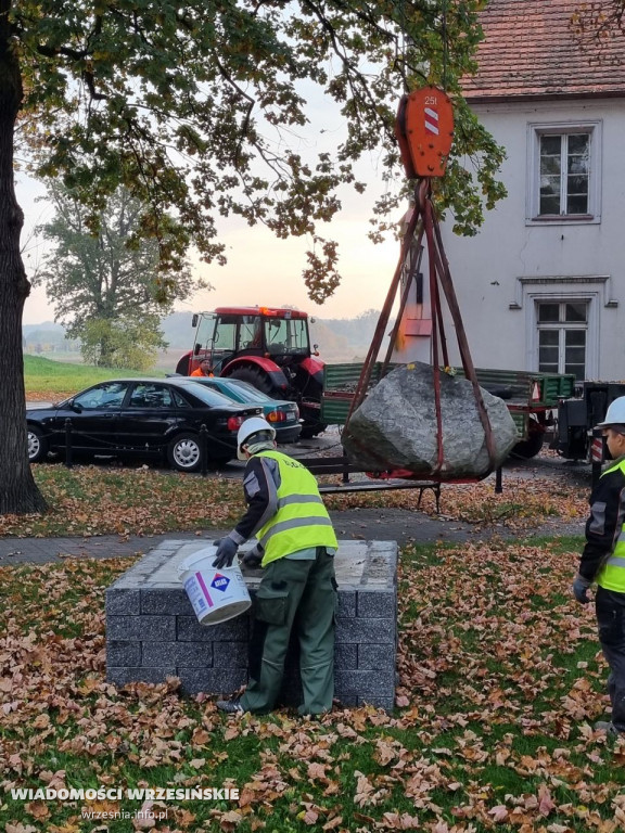 Pomnik Dzieci Miłosławskich już w innym miejscu